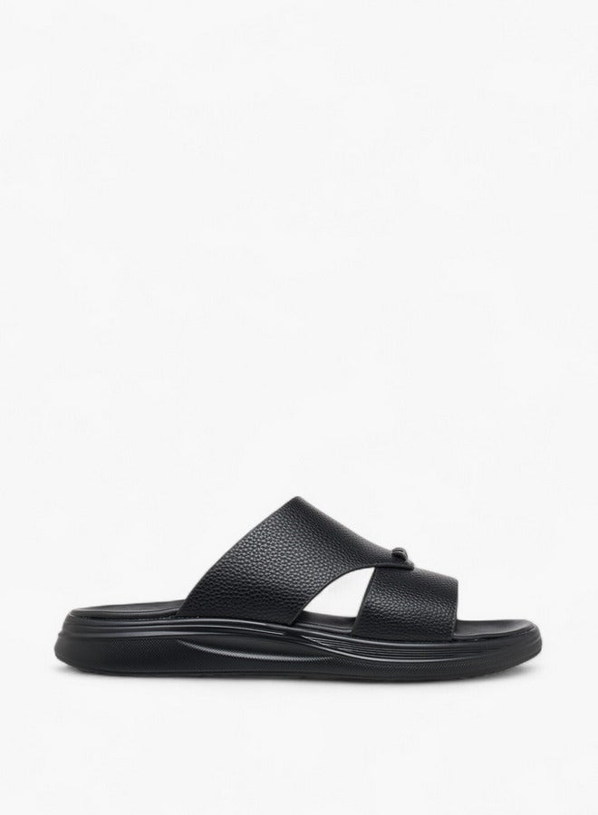 لو كونفورت صنادل رجالي مريحة سهلة الارتداء بنقوش - Image 1