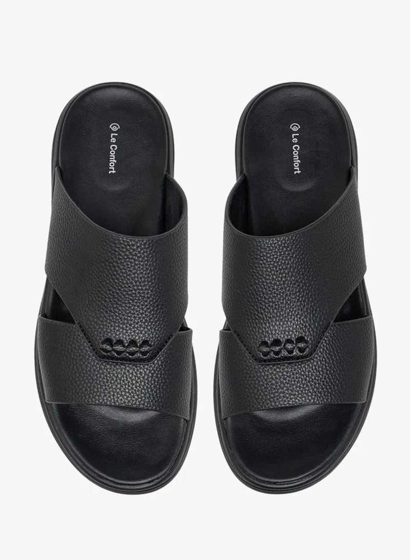 لو كونفورت صنادل رجالي مريحة سهلة الارتداء بنقوش