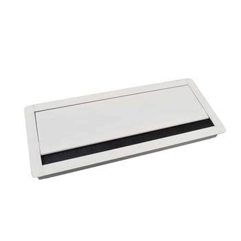Ebco Electric Box Slim EBS 25 WM Cable Manger WhiteBlack as per Availability