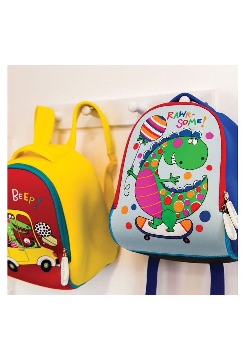رايتشل إلين حقيبة ظهر نيوبرين للأطفال بتصميم ديناصور - Image 2