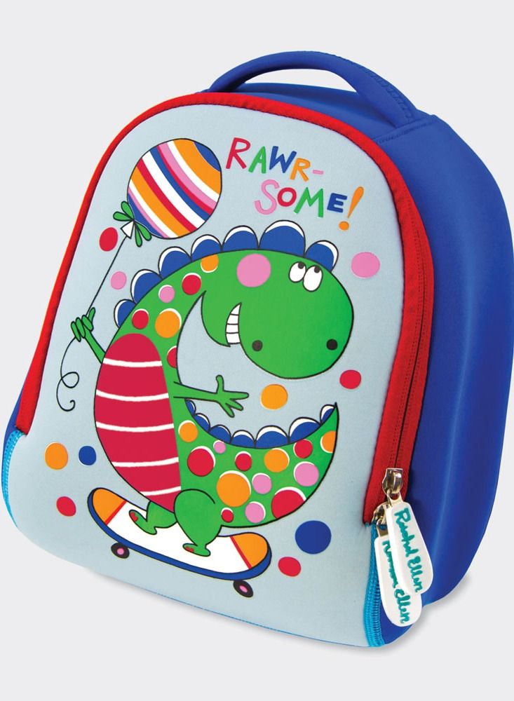 رايتشل إلين حقيبة ظهر نيوبرين للأطفال بتصميم ديناصور - Image 1