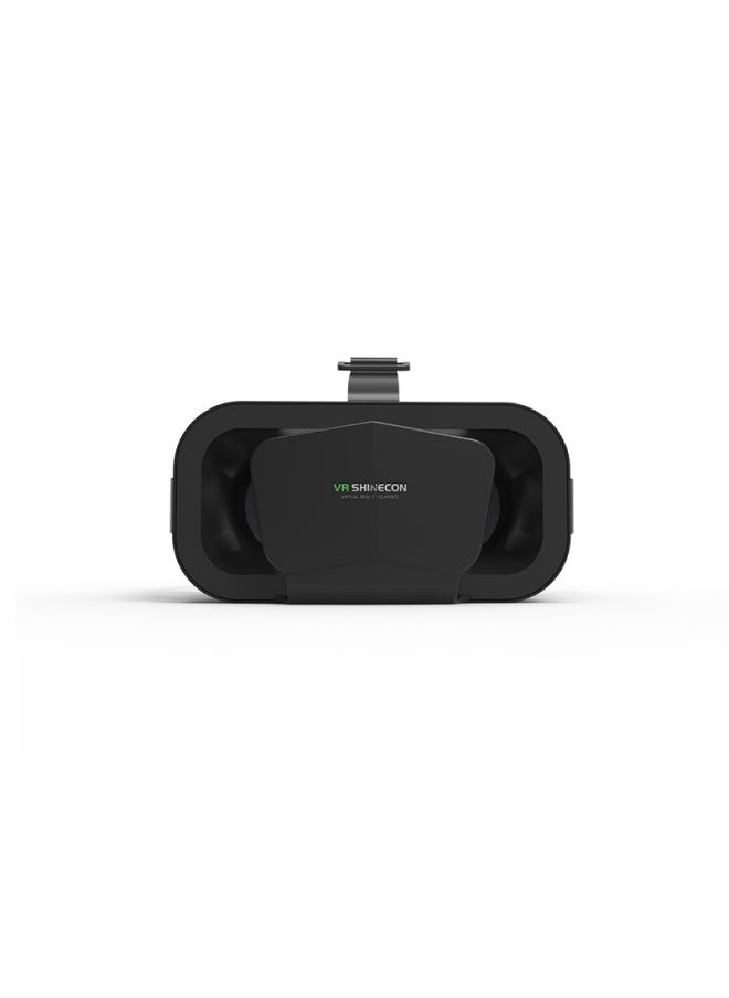 Generic 2021 VR Glasses Virtual Reality Display Device Compatible With Mobile Phone Size 4.7-7 Inches Movie Viewing Game-Color:Black  - Image 4
