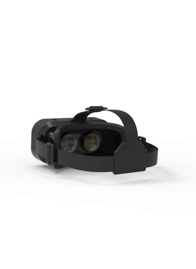 Generic 2021 VR Glasses Virtual Reality Display Device Compatible With Mobile Phone Size 4.7-7 Inches Movie Viewing Game-Color:Black  - Image 3
