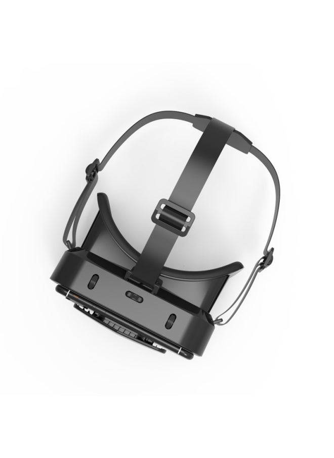 Generic 2021 VR Glasses Virtual Reality Display Device Compatible With Mobile Phone Size 4.7-7 Inches Movie Viewing Game-Color:Black  - Image 2