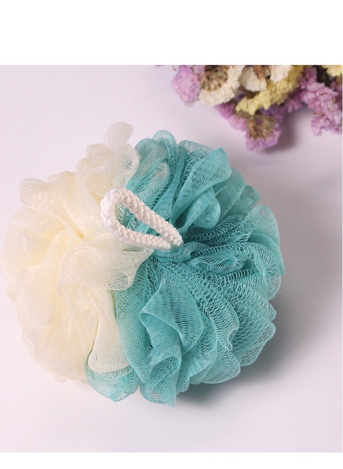 4 Pack Mesh Soft Fluffy Exfoliating Bath Balls Bath Sponge Balls Exfoliating Mesh Sponge Body Cleansing Bath Bubble Balls - Image 2