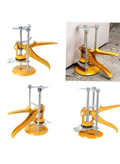 XiuWoo 2PCS Tile Height Adjust Locator Sets Wall Tile Leveling Lifter Tiling Elevating Construction Regulator Locator Adjustable Tools  - Image 1