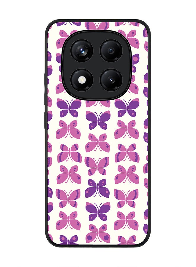 Stylizedd For Xiaomi Redmi Note 14 Pro 4G 4G Case,Slim fit Camera Protection, Shockproof Thin Phone cover  - Sweet Butterfly  - Image 1