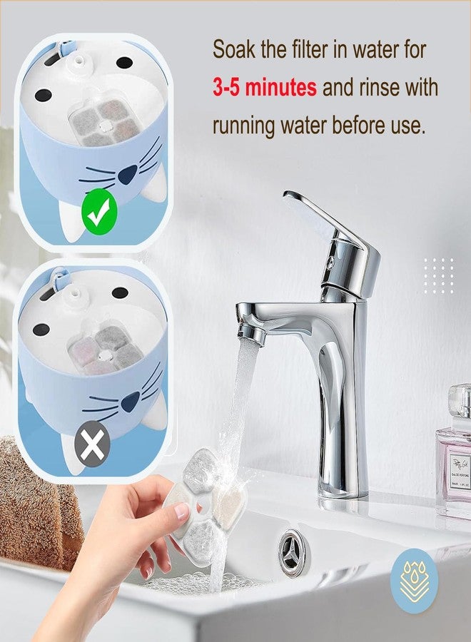 عبوة من 16 فلتر بديل لنافورة مياه القطط، متوافقة مع نافورة شرب القطط Catit PIXI، فلاتر مياه Catit تحافظ على صحة حيوانك الأليف وترطيبه (16+3) - Image 5