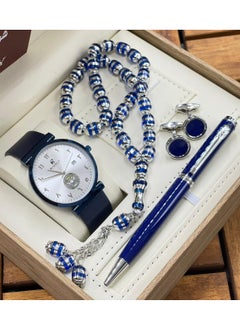 Watch A men's watch set consisting of a watch, a rosary, a cup and a pen 