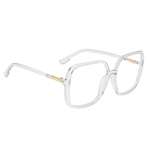 bullabulling Retro Square Reading Glasses For Women Blue Light Blocking Oversized Eyeglass Frames Large lens (clear, 1.75, x) - Image 4