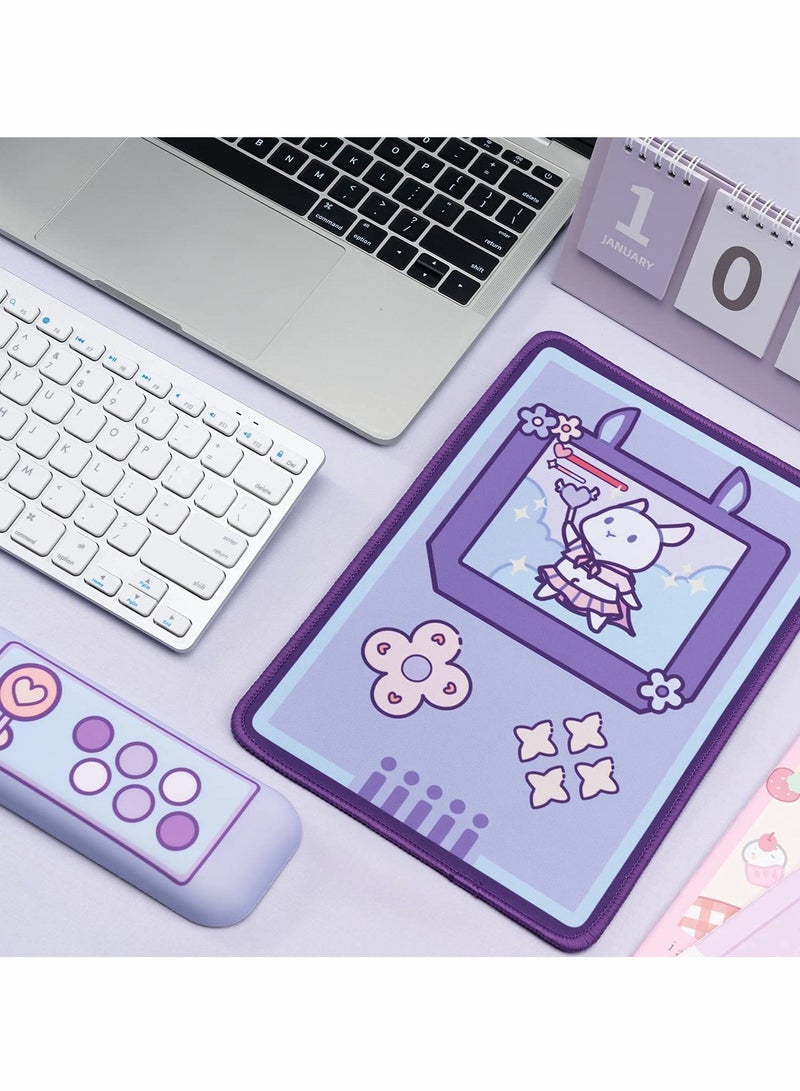 Excefore Large Rabbit Mouse Pad and Wrist Rest Set - 80*44cm Non-Slip Rubber Base Desk Pad for Keyboard and Mouse Perfect for Gaming or Home Office Work (Mouse Pad and Wrist Rest) - Image 5