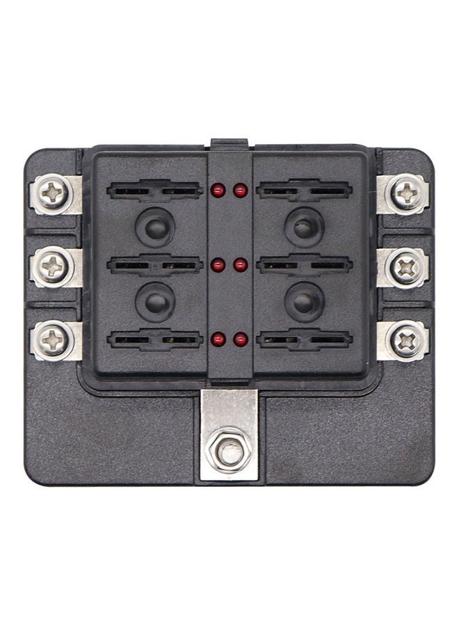 Loquat 6 Way Blade Fuse Box Holder With Led Warning Light  - Image 3
