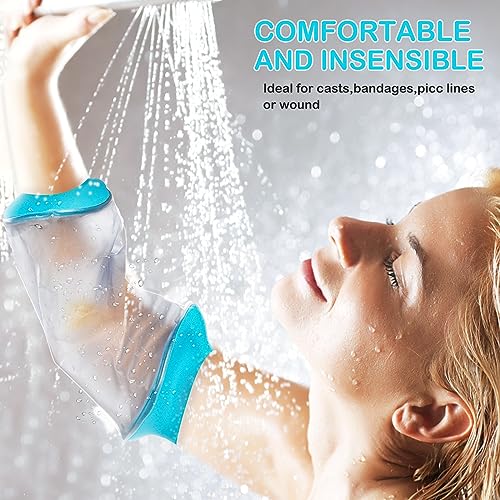 Divvsck PICC Line Shower Cover, PICC Line Covers for Upper Arm, Reusable Waterproof IV & PICC Line Sleeve Protector for Chemotherapy Treatment, Broken Wound Elbow for bath Shower - Image 5