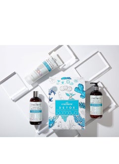 CURLSMITH Curlsmith - Detox Kit - Vegan Microbiome Scalp System for Any Hair Type (2 x 12 fl oz, 1 x 8 fl oz)  - Image 4