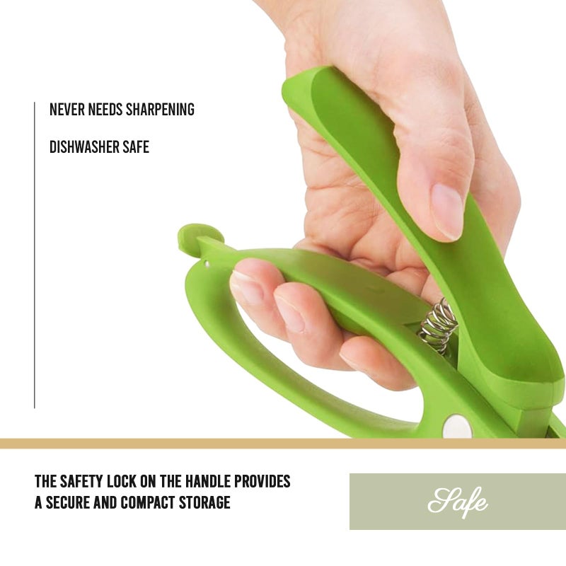 Trudeau Toss and Chop Salad Tongs, Stainless Steel - Multi-Function Salad Servers for Easy Tossing, Chopping, and Mixing - Durable and Ergonomic Design for Kitchen Use - Image 5