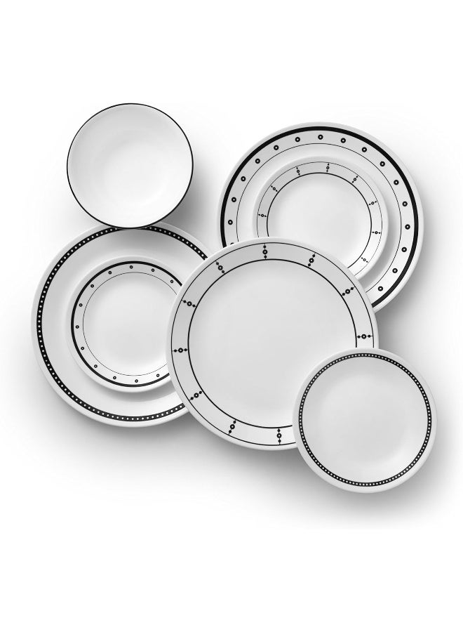 Corelle طقم أدوات المائدة الكلاسيكية المقاوم للتشقق من كوريل 18 قطعة - Image 2