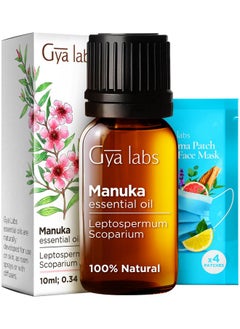 Gya Labs Manuka Oil for Skin - Essential Oils for Skin, Nails, Candle Making & Aromatherapy - Herbaceous & Earthy Scent - 100% Natural (0.34 Fl Oz) - pzsku/ZC673BE657B991161D079Z/45/_/1735021594/3c279885-160a-4a1c-b43e-b7a8cc6ed834