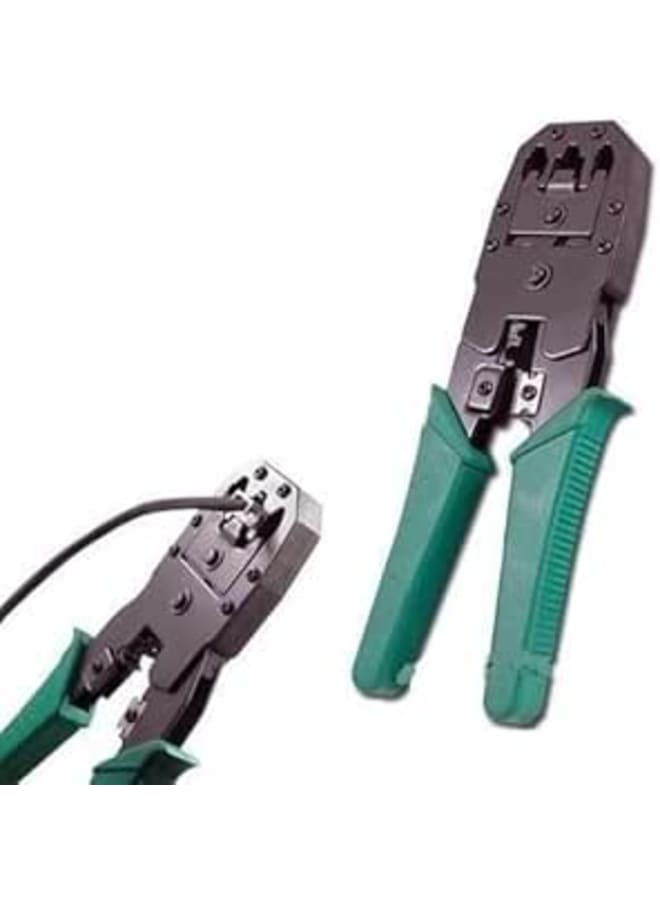 Inditrust New Three In One Modular Crimping Tool, Rj45, Rj11 Cat5E/Cat6 Lan Cutter with Cable Cutter