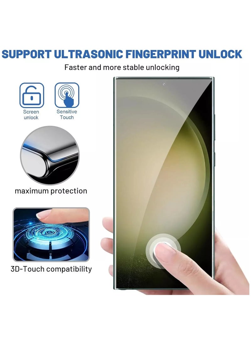 TWEGGON Samsung S25 Ultra Screen Protector, Full Cover Tempered Glass Screen Protector for Samsung Galaxy S25 Ultra  - Image 3