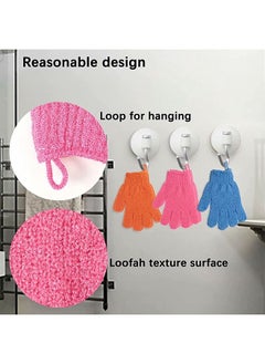 Pair of Exfoliating Bath Gloves with Hanging Loops - pzsku/ZC673F4DED64BB5DF26CBZ/45/_/1649106608/dc7e3d34-4643-4a8b-85b3-22a6ba725ca5