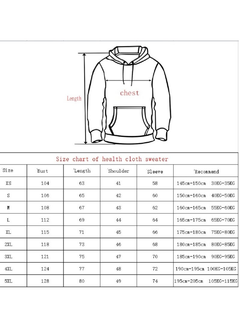 Loquat Barbie Digital Printed Coswear Loose Hooded Sweater  - Image 2