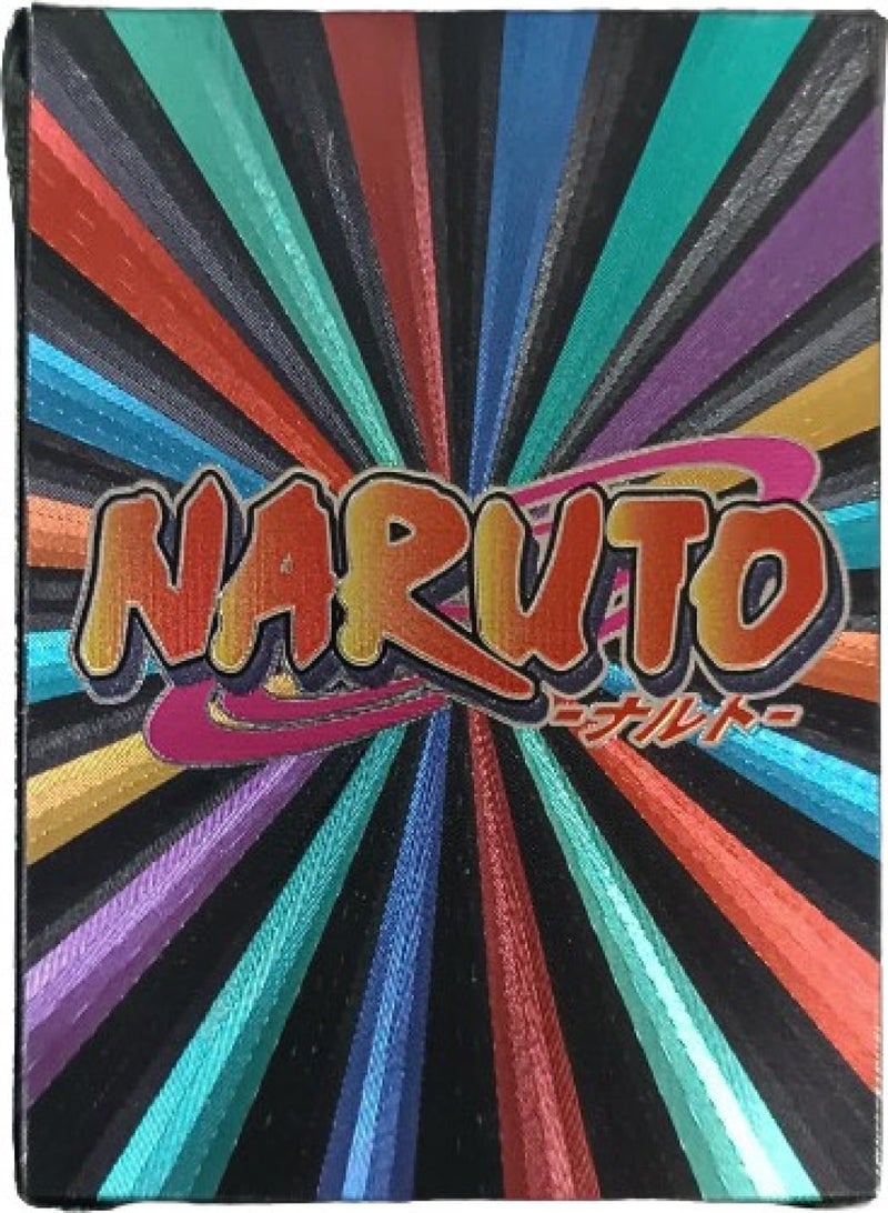 FowWelt Naruto Anime Cards – 55 PCS Black Edition | Premium Foil Collector Pack | Unofficial Trading Cards for Kids & Fans | Ninja Gift for Boys & Girls Ages 6+ - Naruto Black - Image 2