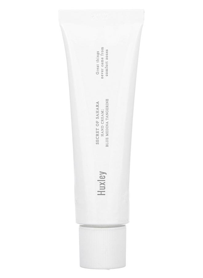 Huxley Secret of Sahara Hand Cream Blue Medina Tangerine 1.01 fl oz (30 mL) 