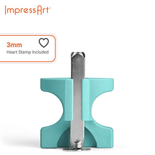 ImpressArt - Simple Strike Metal Stamping Jig, Easy-Grip Stamp Holder for Metal Hand Stamping (3mm) - Image 3