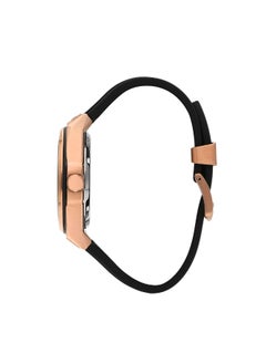 BEVERLY HILLS POLO CLUB Beverly Hills Polo Club BP3636X.451 Men Mechanical Display Watch & Silicone Strap Black  - Image 2