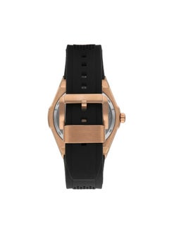 BEVERLY HILLS POLO CLUB Beverly Hills Polo Club BP3636X.451 Men Mechanical Display Watch & Silicone Strap Black  - Image 3
