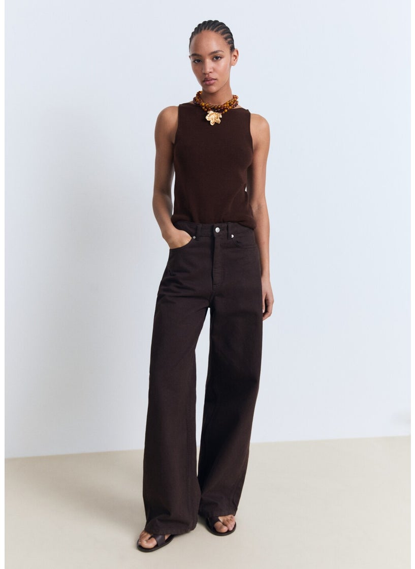 MANGO Fine-Knit Top  - Image 1
