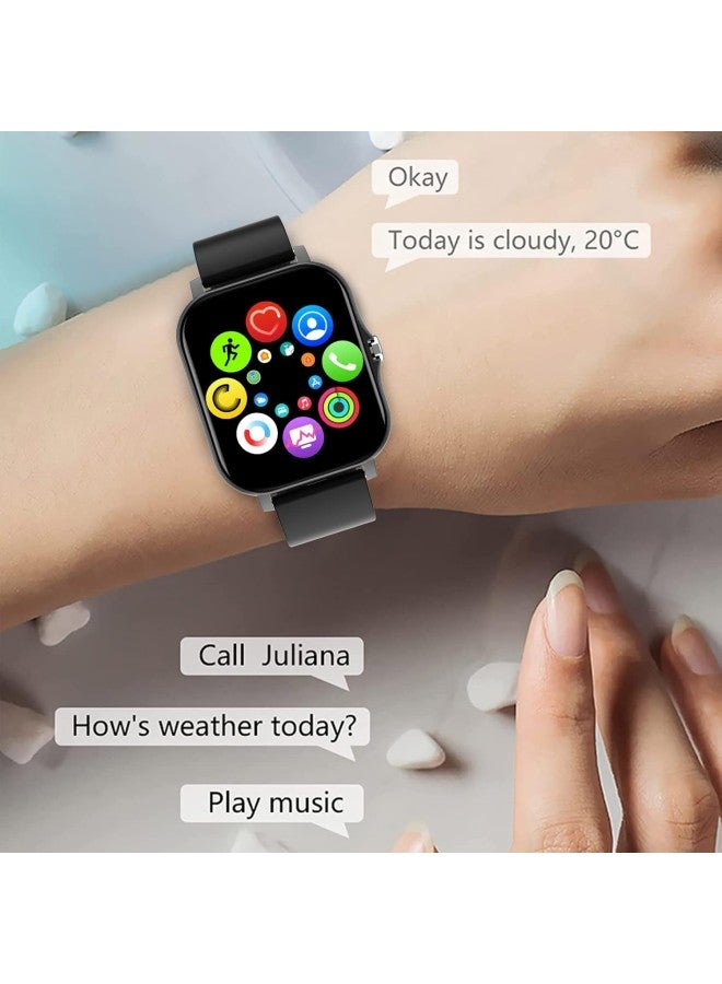 klarako GT55 Smart Watches, Long Standby Fashion Sports Watches IP67 Waterproof, Sleep Health Monitoring, Fitness Watch with Step Counter for Women & Men Daily Fitness  - Image 2