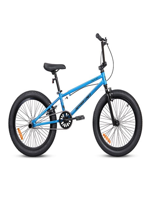 20" ZEPHYR Freestyle BMX - 360° rotatable handlebar, 2 Stunt Pegs, Adjustable Padded Seats, Wide Tyres, For kids age 7 to 10