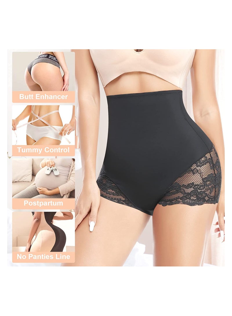 Tummy Control Shapewear Panties for Women High Waisted Shaping Underwear Seamless Body Shaper Girdle Panty Postpartum High Waist Tummy Control Pants Skinny Lace Shapewear XL  - Image 2