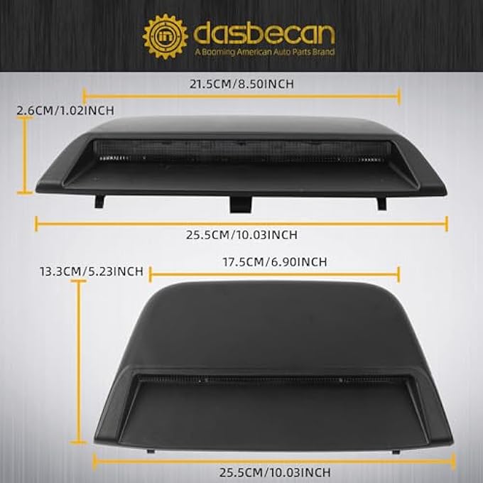 Dasbecan ضوء الفرامل الثالث للتوقف المرتفع متوافق مع سيارة نيسان ألتيما سيدان 2016 2017 2018 يحل محل مصباح الفرامل الخلفي LED 265903Ts1A - Image 3