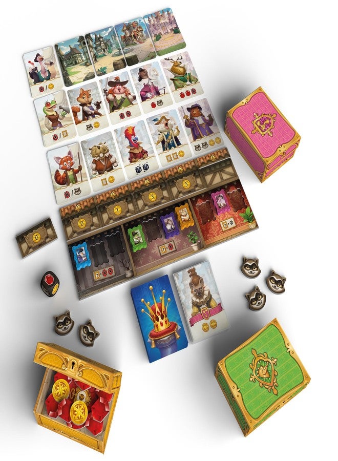 Asmodee for A Crown Board Game - Strategy Game of Deception, Trickery, and Royal Ambition, Fun Family Game for Kids & Adults, Ages 8+, 3-5 Players, 30 Minute Playtime, Made by Repos Production - Image 2