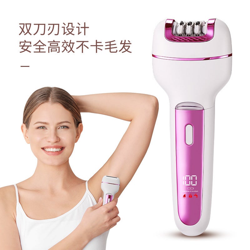New Women'S Axillary Hair Shaving Safety Shaving Electric Multifunctional Three-In-One Hair Puller Suit - Image 2