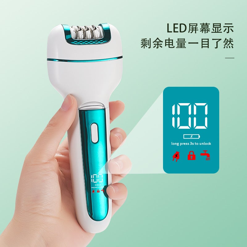 New Women'S Axillary Hair Shaving Safety Shaving Electric Multifunctional Three-In-One Hair Puller Suit - Image 4