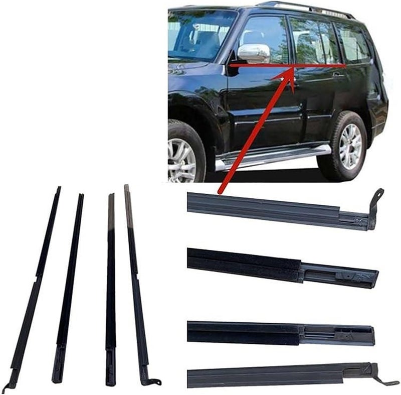 DEMULAX Car Door Edge Protector for Mitsubishi Pajero Montero - Image 3