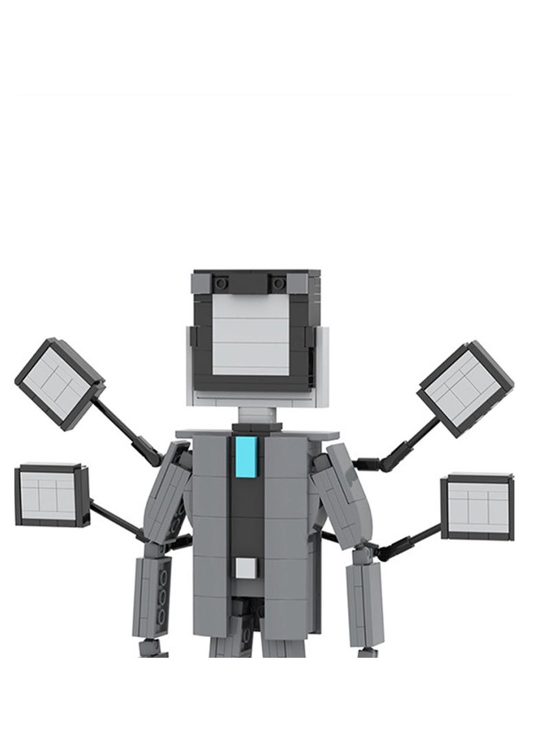 Game series Skibidi toilet assembled building block toys - Image 3