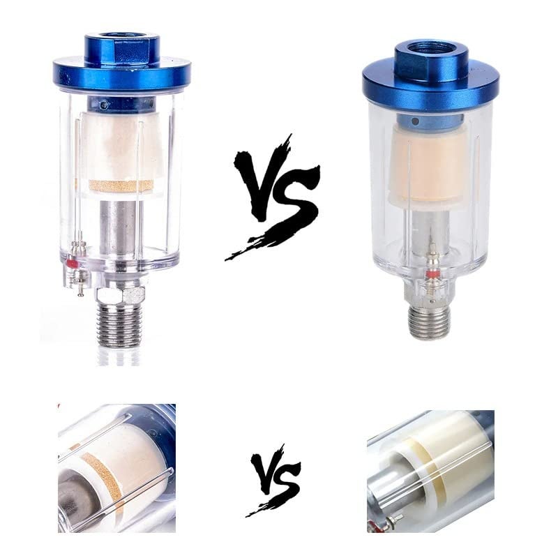 Digital Craft 1/4'' Water Oil Separator Air Filter Moisture Trap with for Compressor Spray Paint Gun Tool Pressure Parts - Image 5