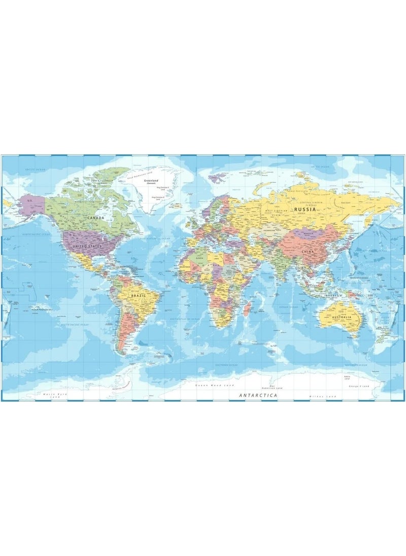 Kt Group Educational World Map Country Names, Continents and Oceans Wall Sticker - pzsku/ZC674EC8CE08137460B49Z/45/_/1725794639/31d09ff9-d49c-4f73-bf75-b6d07fcaf239