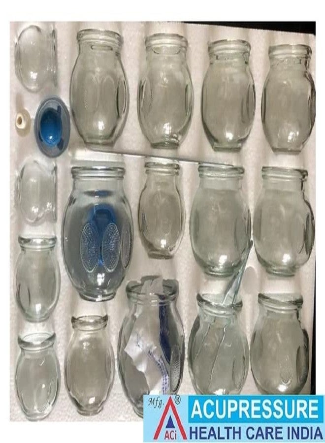 اسي أكواب زجاجية للحجامة من ACi - 16 قطعة - Image 5