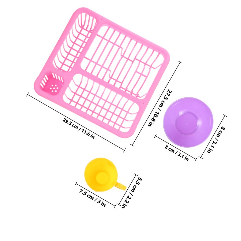 1 Set Pretend House Toy Pretend Kitchen Utensil Set Pretend Kitchen Prop - Image 2