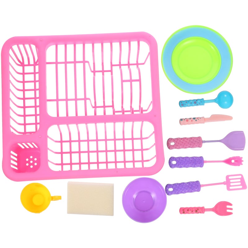 1 Set Pretend House Toy Pretend Kitchen Utensil Set Pretend Kitchen Prop - Image 1