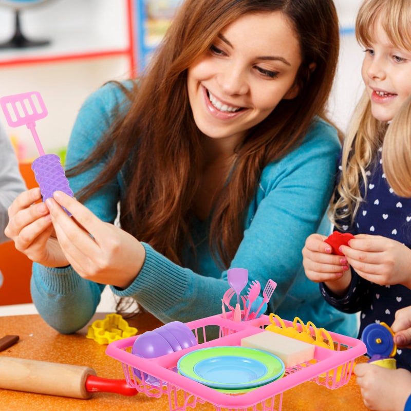 1 Set Pretend House Toy Pretend Kitchen Utensil Set Pretend Kitchen Prop - Image 5