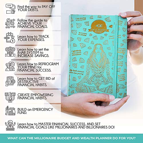 Freedom Mastery Budget Planner and Monthly Bill Organizer - Finance Planner, 12-Month Journey to Financial Freedom | Bill Payment Tracker Monthly Organizer, Money Saving & Expense Tracker | Undated Budgeting Journal - Image 3