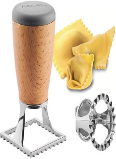 PEDRINI Pedrini ravioli cutter 2 in 1, with container, square and round 