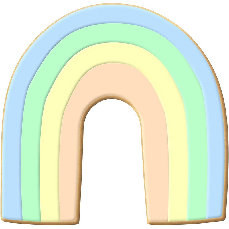 Foose Foose Cookie Cutters Rainbow Horse Shoe Cookie Cutter 3 in  Tin Plate Steel  Handmade in USA - Image 3