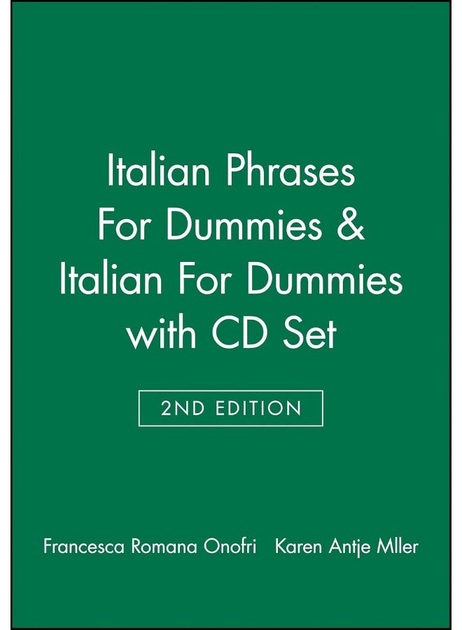 Italian Phrases for Dummies & Italian for Dummies, 2r.ed -- Mixed media product